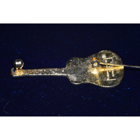 Vintage Hard Rock Cafe Las Vegas Nevada King of Clubs Guitar Lapel Pin Brooch - Picture 3 of 6